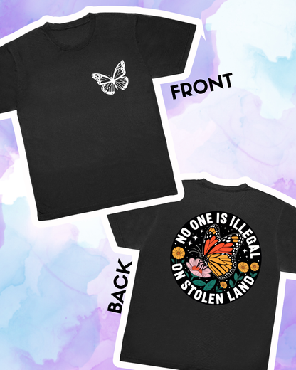 NO ONE IS ILLEGAL ON STOLEN LAND #1 - Adult Unisex