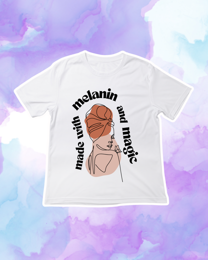 MADE WITH MELANIN AND MAGIC #1 - Adult Unisex