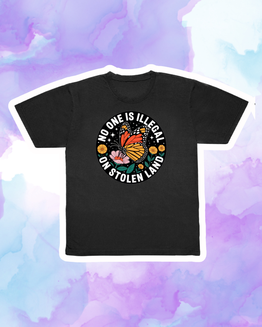 NO ONE IS ILLEGAL ON STOLEN LAND #1 - Adult Unisex