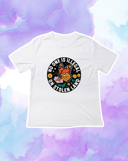 NO ONE IS ILLEGAL ON STOLEN LAND #1 - Adult Unisex