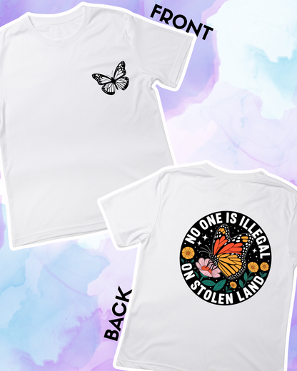 NO ONE IS ILLEGAL ON STOLEN LAND #1 - Adult Unisex