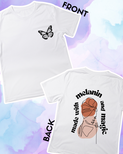 MADE WITH MELANIN AND MAGIC #1 - Adult Unisex
