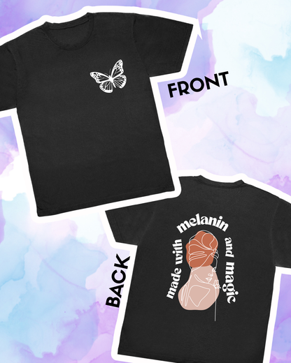 MADE WITH MELANIN AND MAGIC #1 - Adult Unisex