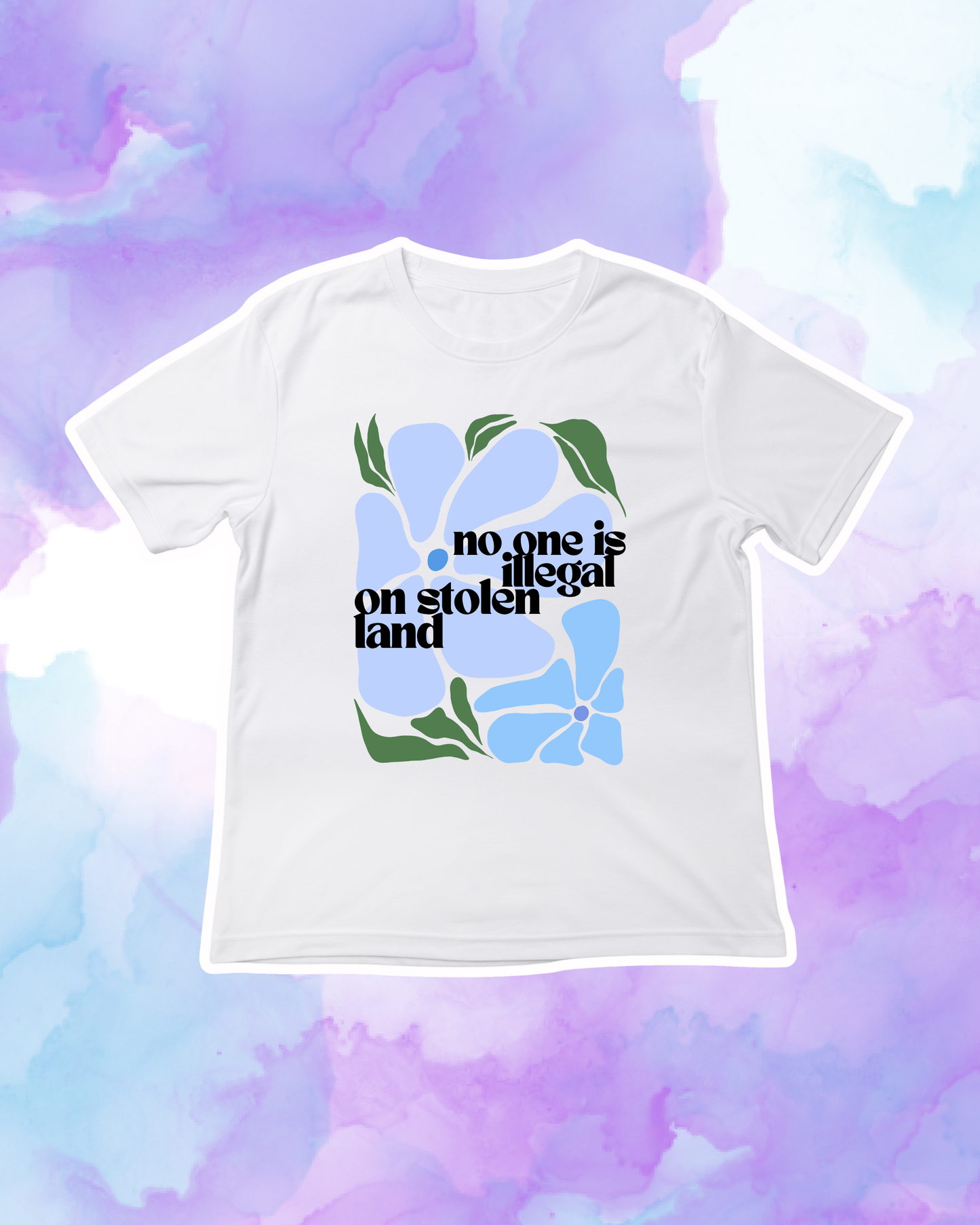 NO ONE IS ILLEGAL ON STOLEN LAND #2 - Adult Unisex